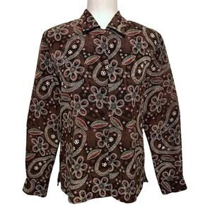 Elementz NWOT Vintage Button Down Blouse Women S